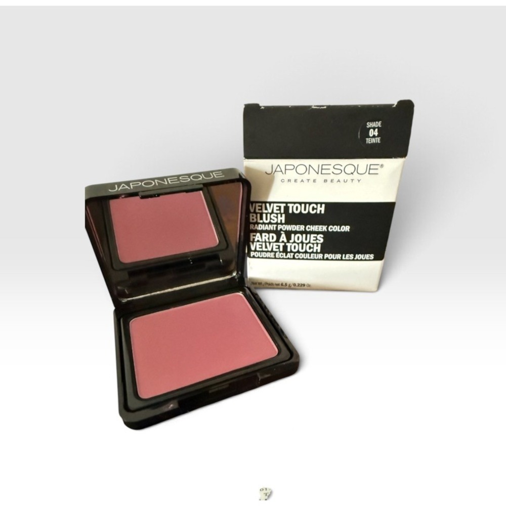 Japonesque Velvet Touch Blush Radiant Powder Cheek Color Shade 03 Pink NEW